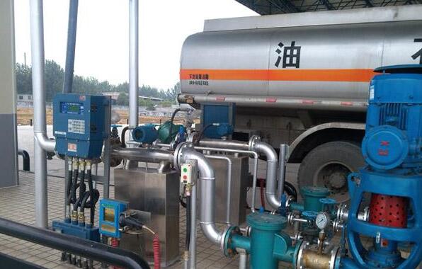 Loading system of quantitative oil delivery in Dongying oil depot